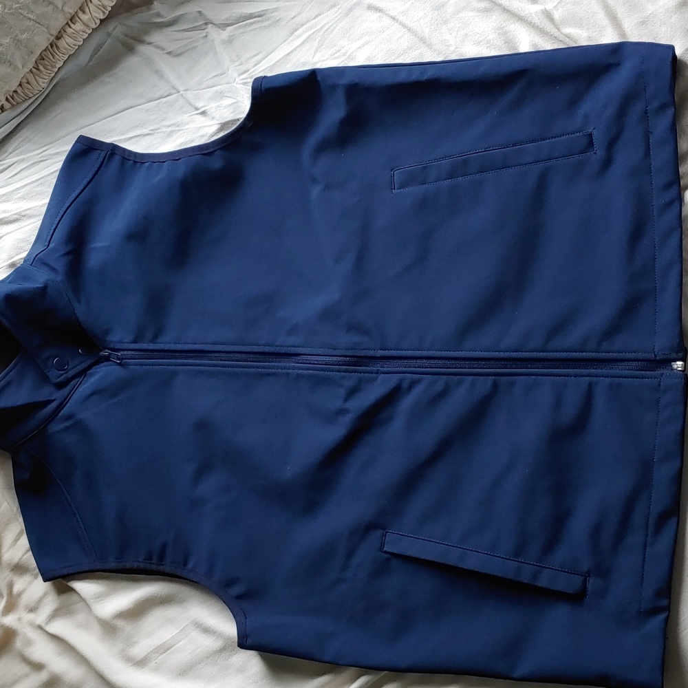 Men's blue Large Vest